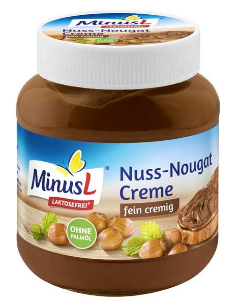 Minus L Nuss-Nougat-Creme laktosefrei