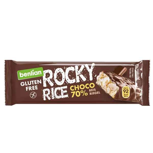 benlian Rocky Rice Puffreisriegel Choco 18g