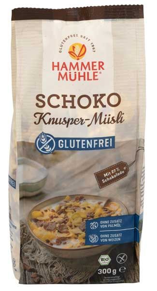 Hammermühle Schoko-Knusper-Müsli glutenfrei