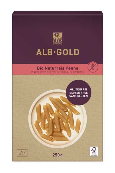 Alb-Gold Naturreis Penne glutenfrei