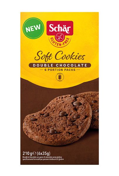 Schär Soft Cookies Double Chocolate glutenfrei