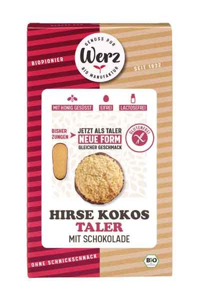 Werz Hirse Kokos Zungen glutenfrei