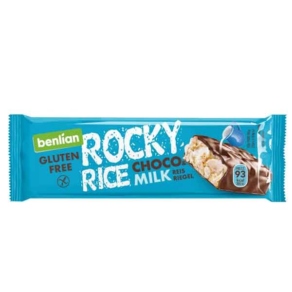 benlian Rocky Rice Puffreisriegel Choco & Milk 18g