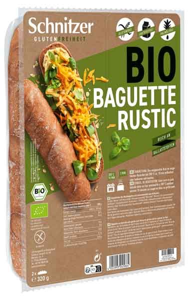 Schnitzer Baguette Rustic Bio glutenfrei