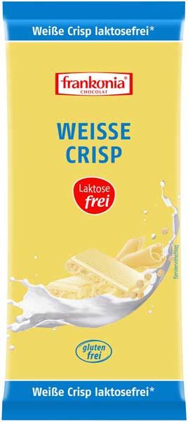 Frankonia Weisse Crisp Schokolade laktosefrei