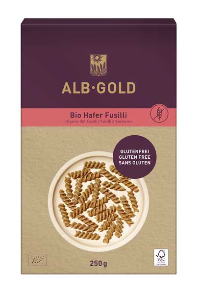 Alb-Gold Hafer Fusilli glutenfrei