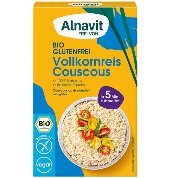 Alnavit Vollkornreis Couscous bio 300g