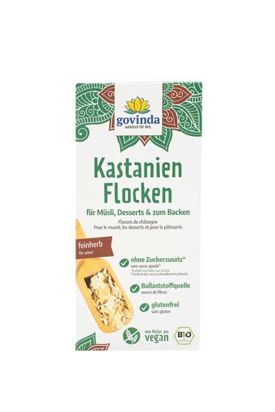 Govinda Kastanien Flocken bio 200g