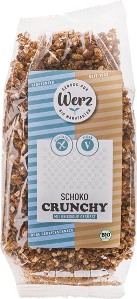 Werz Schoko Crunchy glutenfrei