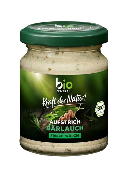 biozentrale Aufstrich Bärlauch bio 125g