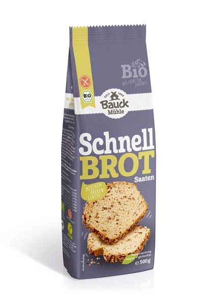 Bauckhof Schnellbrot mit Saaten