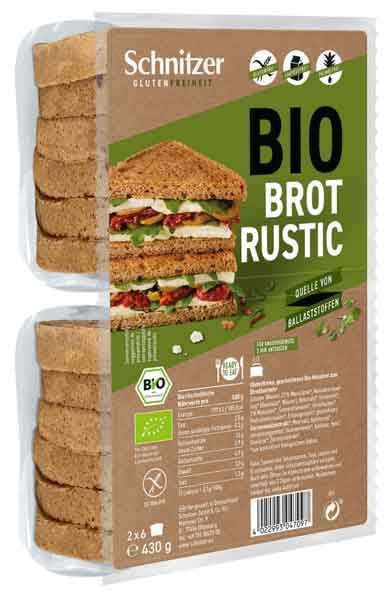 Schnitzer Brot Rustic Bio glutenfrei