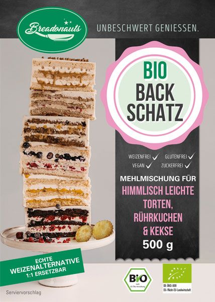 Breadonauts Pfannenbrot Dose glutenfrei