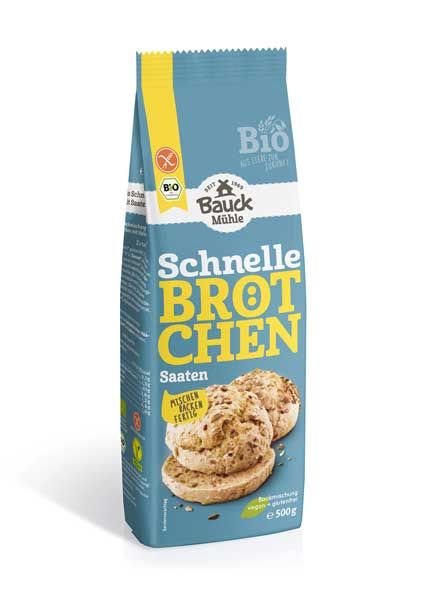 Bauckhof Schnelle Brötchen Saaten bio 500g