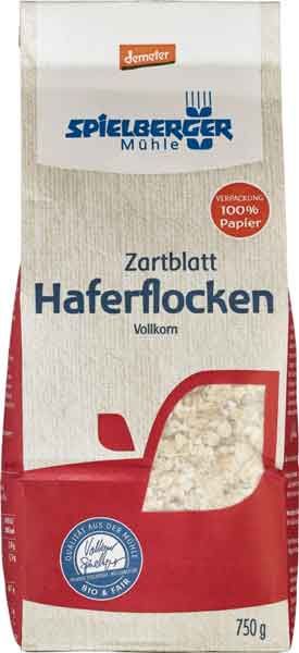 Spielberger Mühle Haferflocken Zartblatt demeter glutenfrei