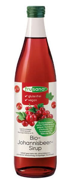 Frusano Bio-Johannisbeer-Sirup fructosefrei