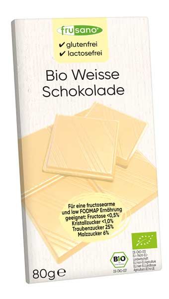 Frusano Weisse Schokolade bio 80g