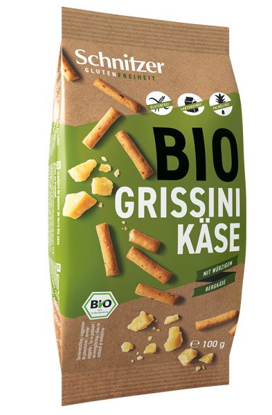 Schnitzer Grissini Käse glutenfrei