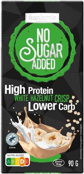 Frankonia No Added Sugar High Protein White Hazelnut Crisp