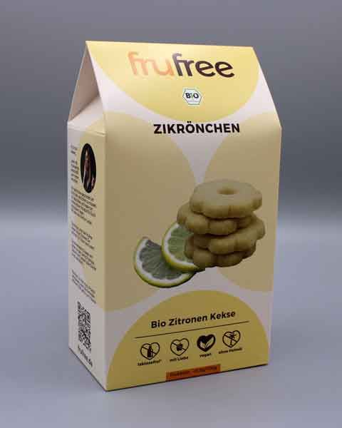 frufree Zikrönchen - Zitronen Kekse bio 125g