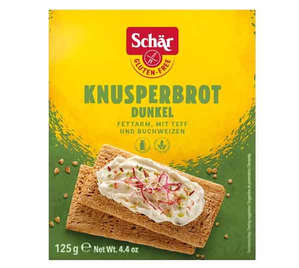 Schär Knusperbrot dunkel glutenfrei