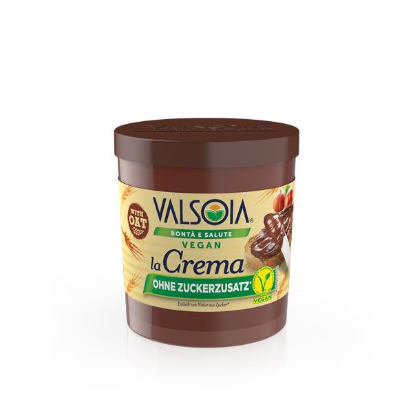 Valsoia Haselnuss-Creme ohne Zuckerzusatz