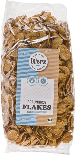 Werz Braunhirse Flakes glutenfrei