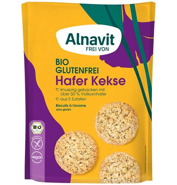 Alnavit Hafer Kekse glutenfrei