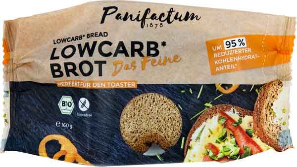 Panifactum Low Carb* Brot Das Feine bio 160g