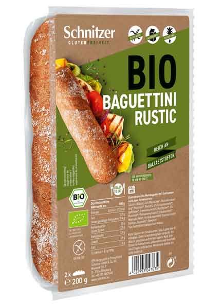 Schnitzer Baguettini Rustic Bio glutenfrei