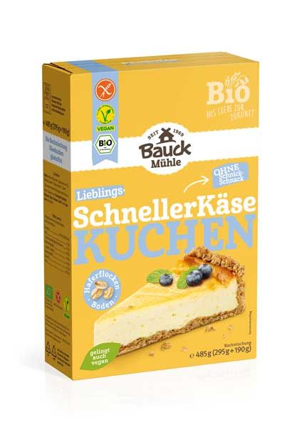 Bauckhof Schneller Käsekuchen glutenfrei