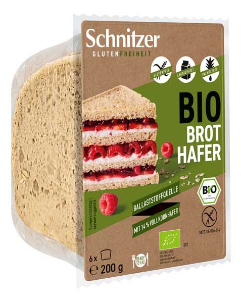 Schnitzer Brot Hafer Bio glutenfrei