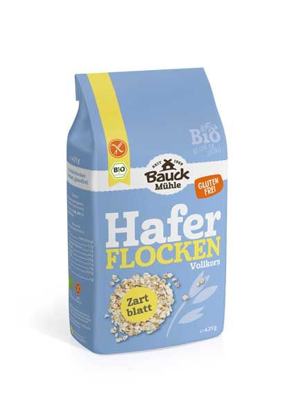 Bauckhif Haferflocken Zartblatt glutenfrei