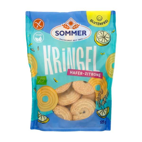 Sommer Hafer-Zitronen-Kringel glutenfrei