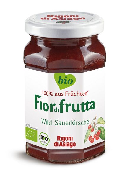 Rigoni di Asiago Fruchtaufstrich Wild-Sauerkirsche bio 250g