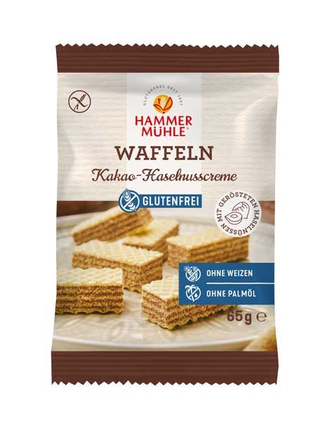 Hammermühle Kakao Cremewaffeln glutenfrei