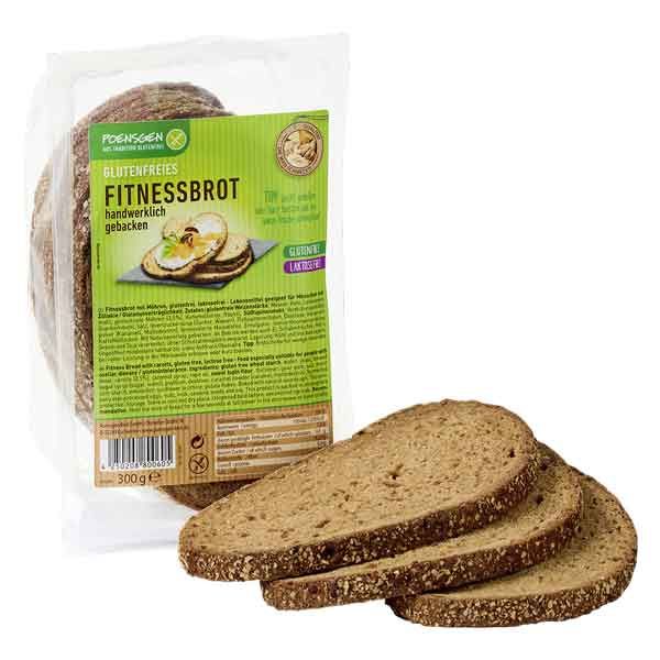 Poensgen Fitnessbrot mit Möhren glutenfrei