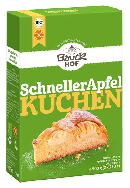 Bauckhof Schneller Apfelkuchen glutenfrei
