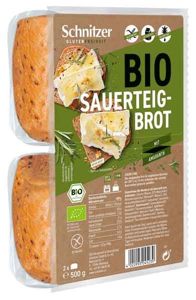 Schnitzer Sauerteigbrot mit Amaranth Bio glutenfrei