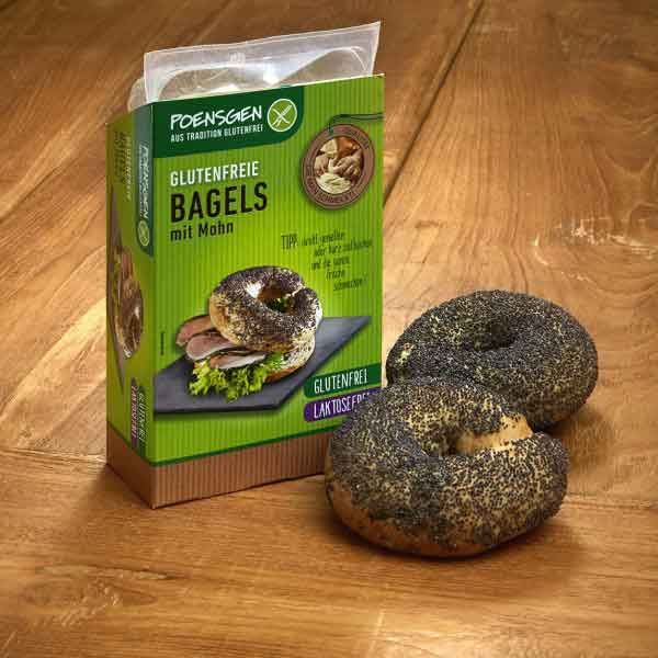 Poensgen Bagels mit Mohn glutenfrei