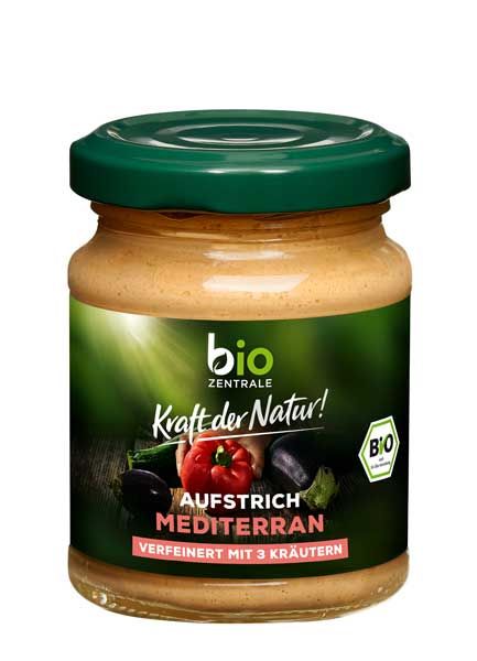 biozentrale Aufstrich Mediterran bio 125g