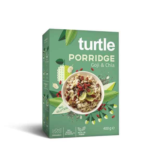 turtle Porridge Goji & Chia Superfood glutenfrei