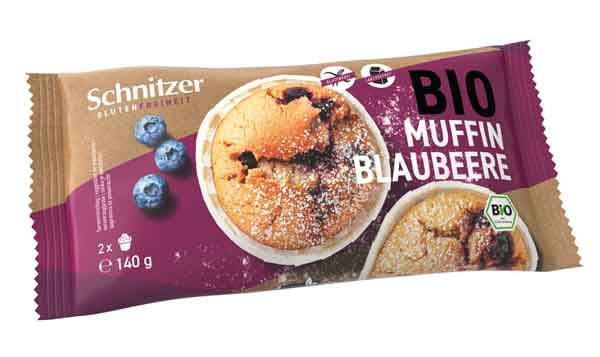 Schnitzer Muffin Blaubeere Bio glutenfrei