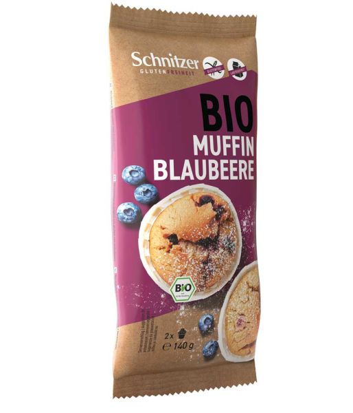 Schnitzer Muffin Blaubeere Bio glutenfrei