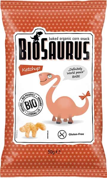Biosaurus Ketchup Chips glutenfrei