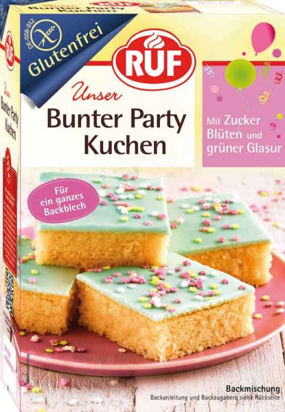 Ruf glutenfrei Bunter Party Kuchen