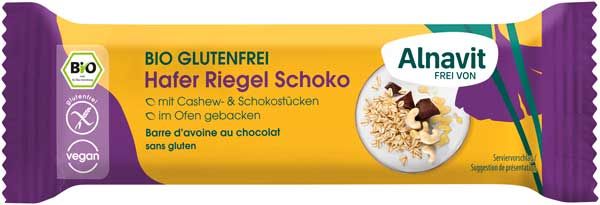 Alnavit Schoko-Kokos-Fruchtriegel