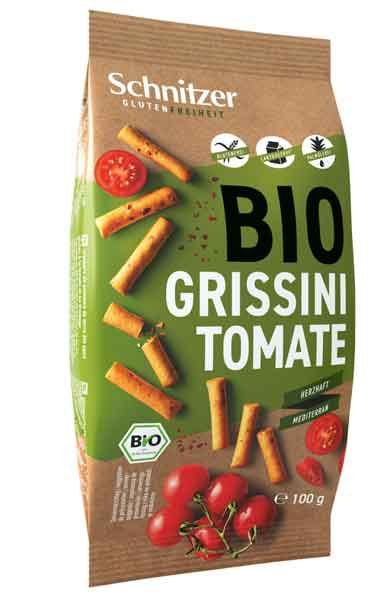 Schnitzer Grissini Tomate Bio glutenfrei