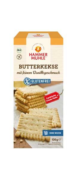 Hammermühle Butterkeks glutenfrei