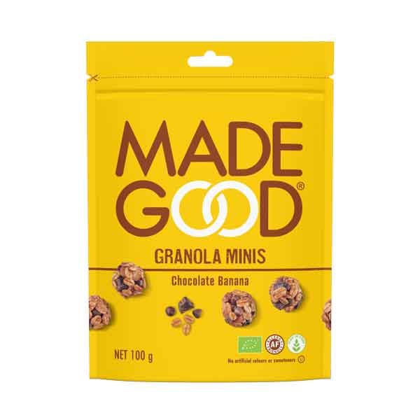 MadeGood Chocolate Banana Müsli Minis